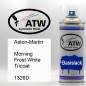 Preview: Aston-Martin, Morning Frost White Tricoat, 1326D: 400ml Sprühdose, von ATW Autoteile West.